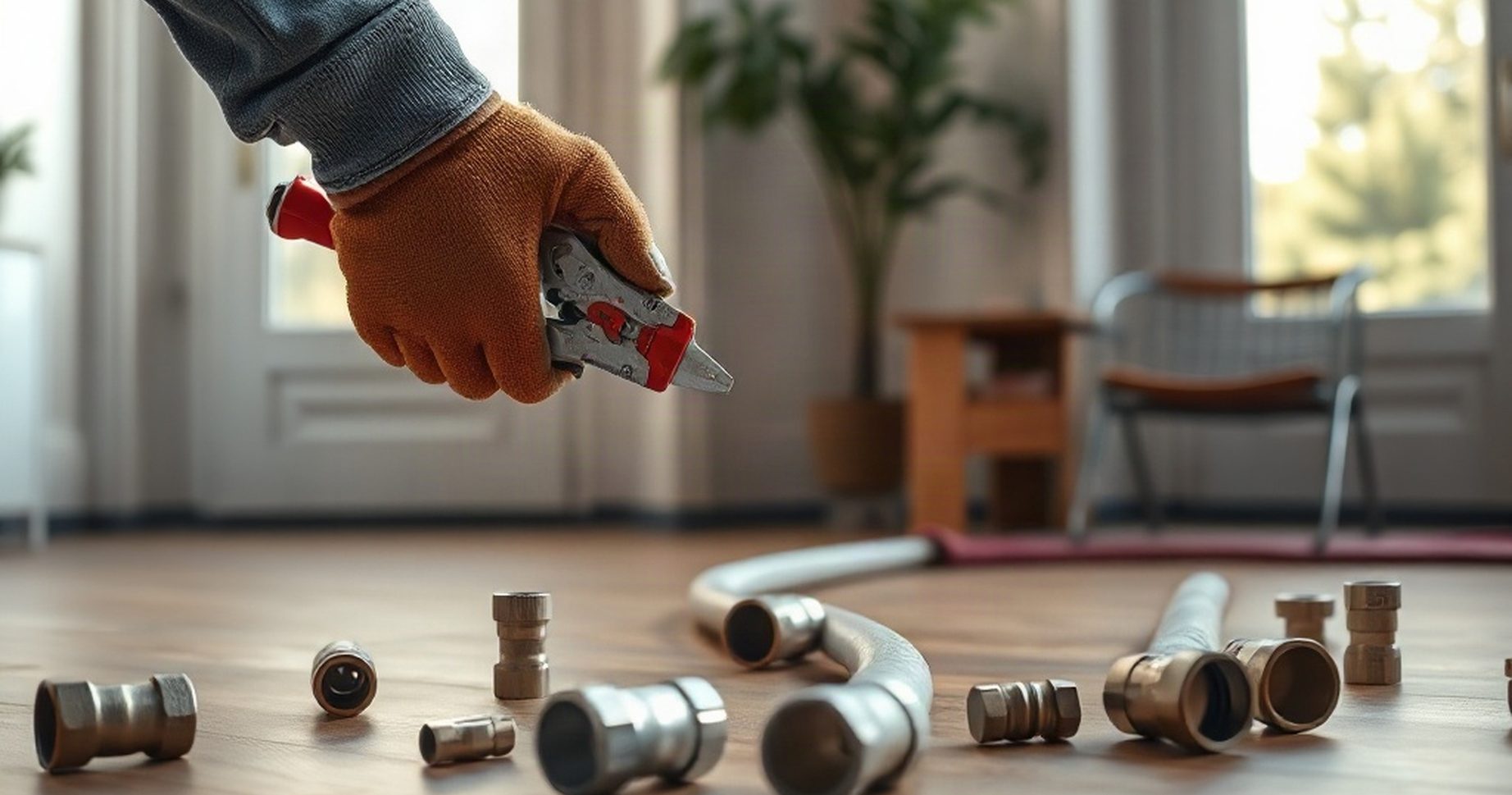 Artisan plombier en intervention à Levallois-Perret